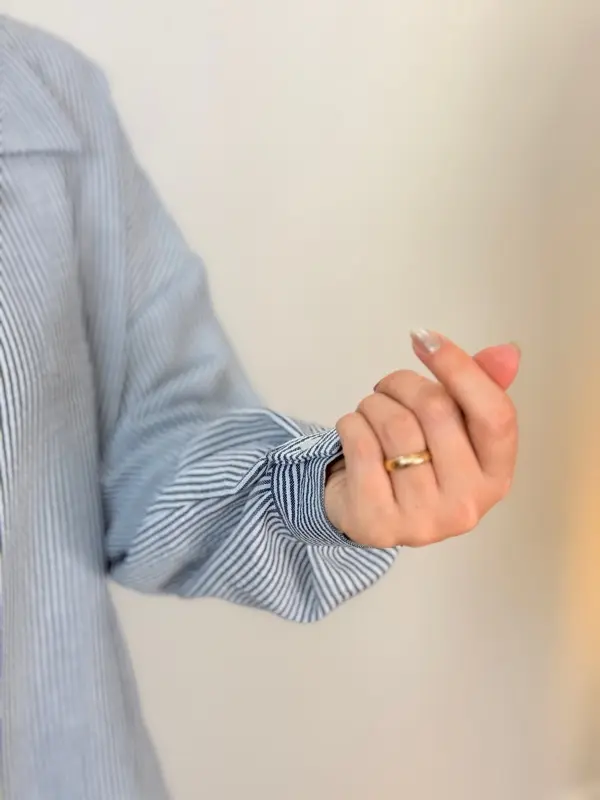 شومیز راه راهی عروسکی