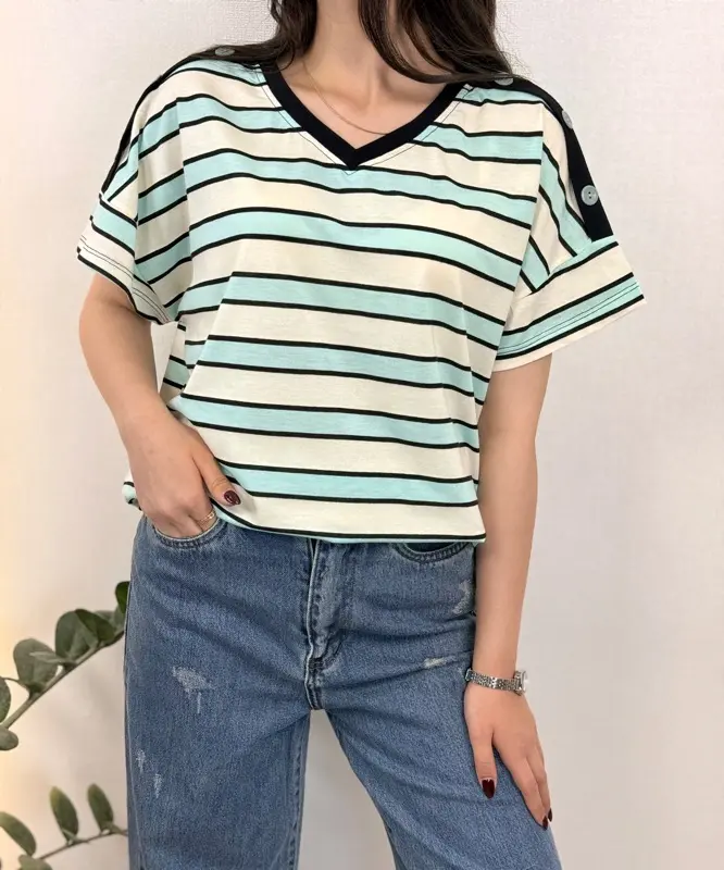 تیشرت راه راهی سارا